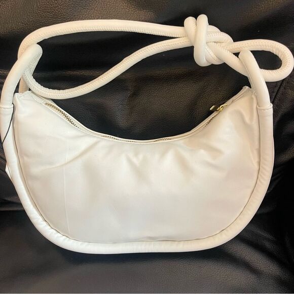 Jules Kae Luna Rope Hobo bag purse in White NWT - Picture 8 of 11